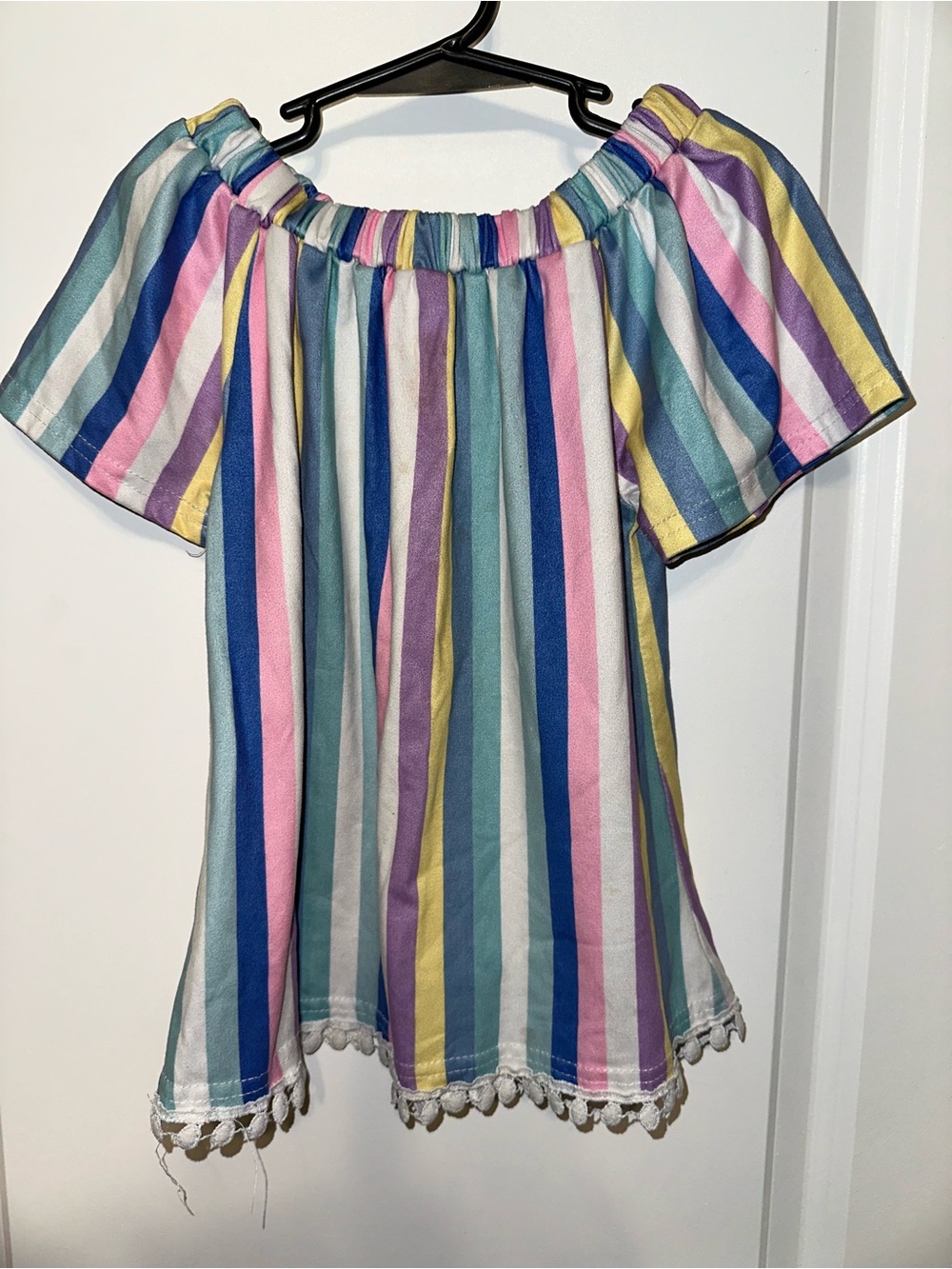 Multicolor Striped Girl’s‎ Shirt